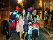 Carro de Homenagens na Vila Silvia