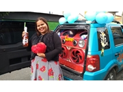 Carro de Homenagem em São Mateus