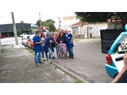 Homenagem com Carro no Anália Franco