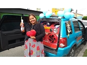 Mensagem ao Vivo com Carro na Cachoeirinha