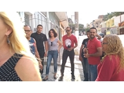 Carro de Homenagens no Bela Vista
