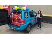 Carro de Telemensagens na Cidade Tirandentes